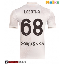 Moške Nogometnih dresov SSC Napoli Stanislav Lobotka #68 Gostujoči 2025-26 Kratki rokavi